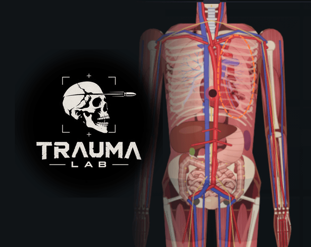 Trauma lab cover art