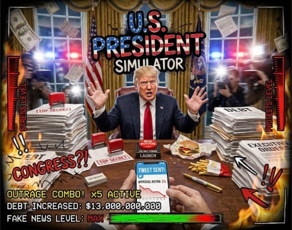 U.S. President Simulator cover art