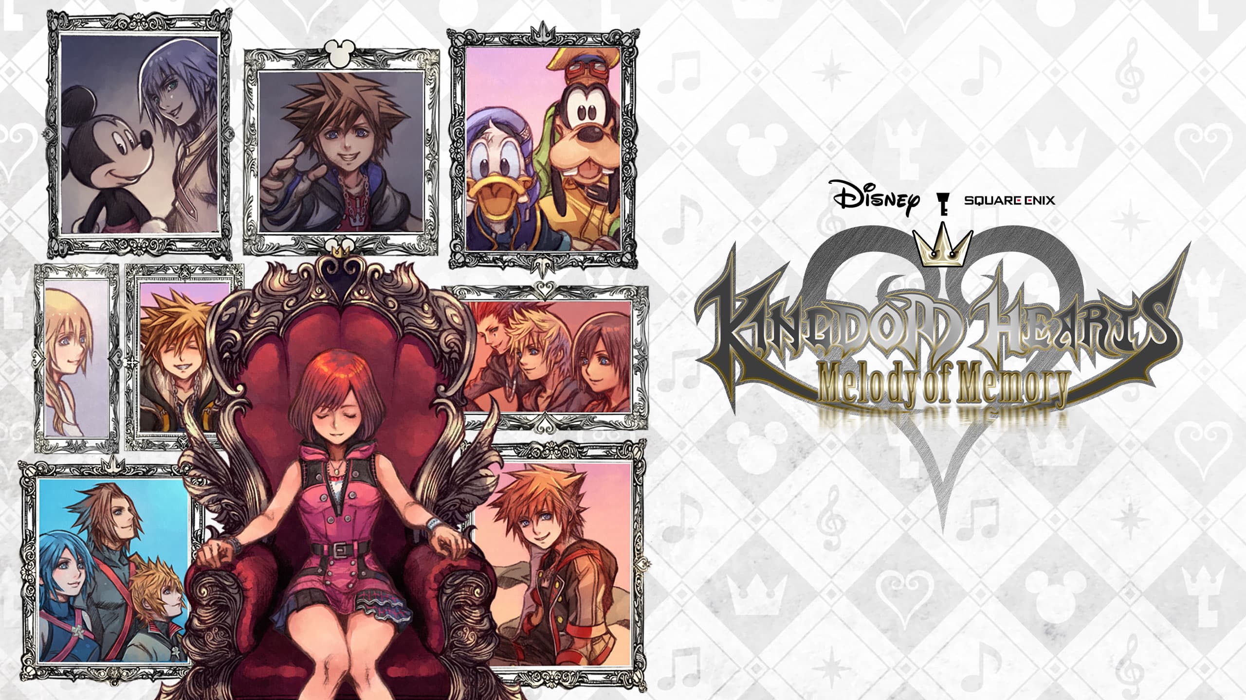 KINGDOM HEARTS Melody of Memory cover art