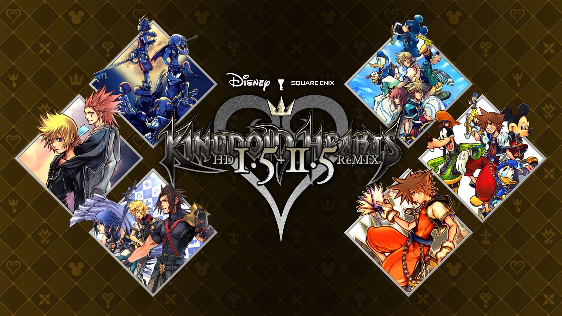 KINGDOM HEARTS HD 1.5+2.5 ReMIX cover art