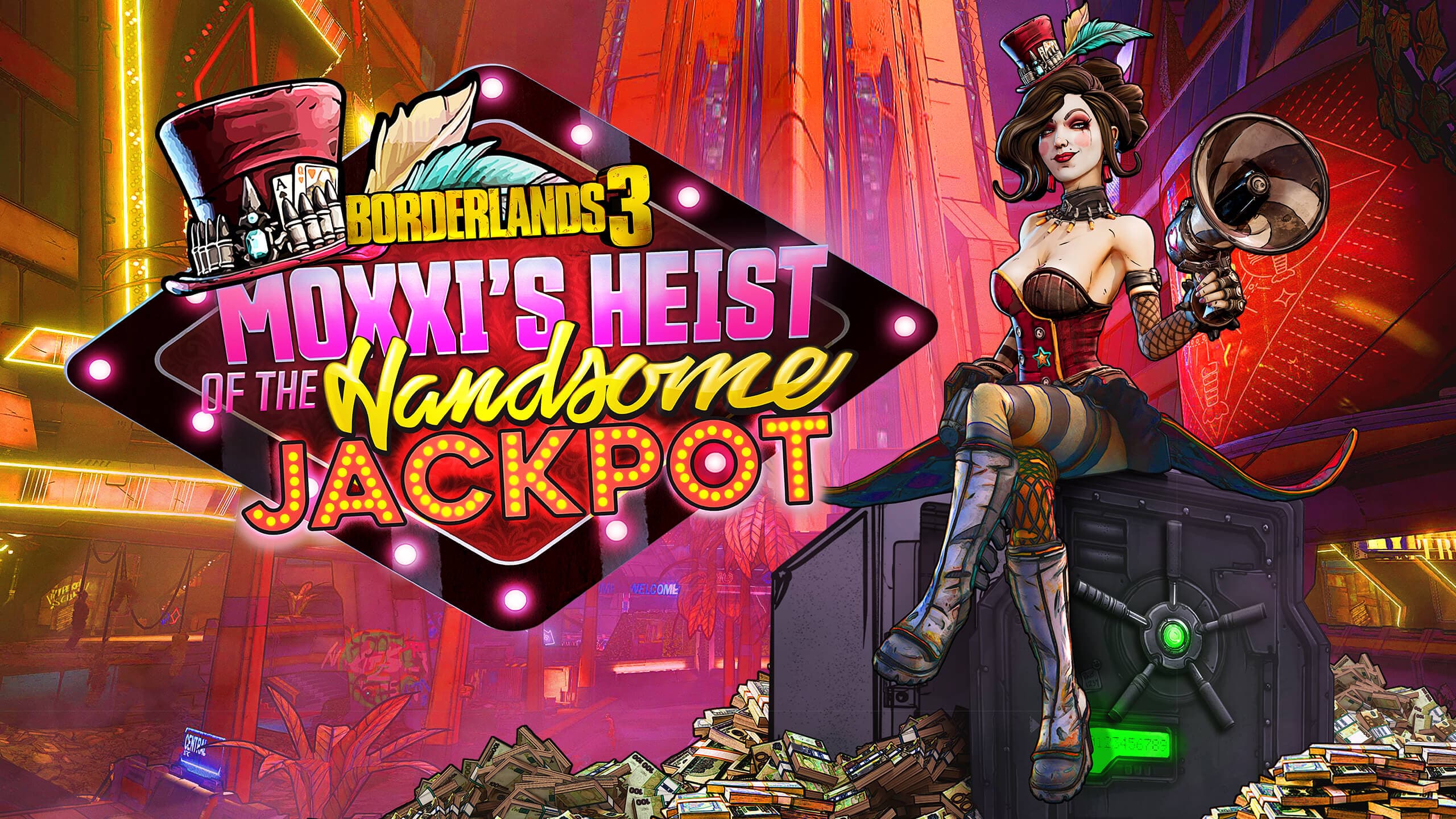 Borderlands 3 Moxxi's Heist of the Handsome Jackpot cover art