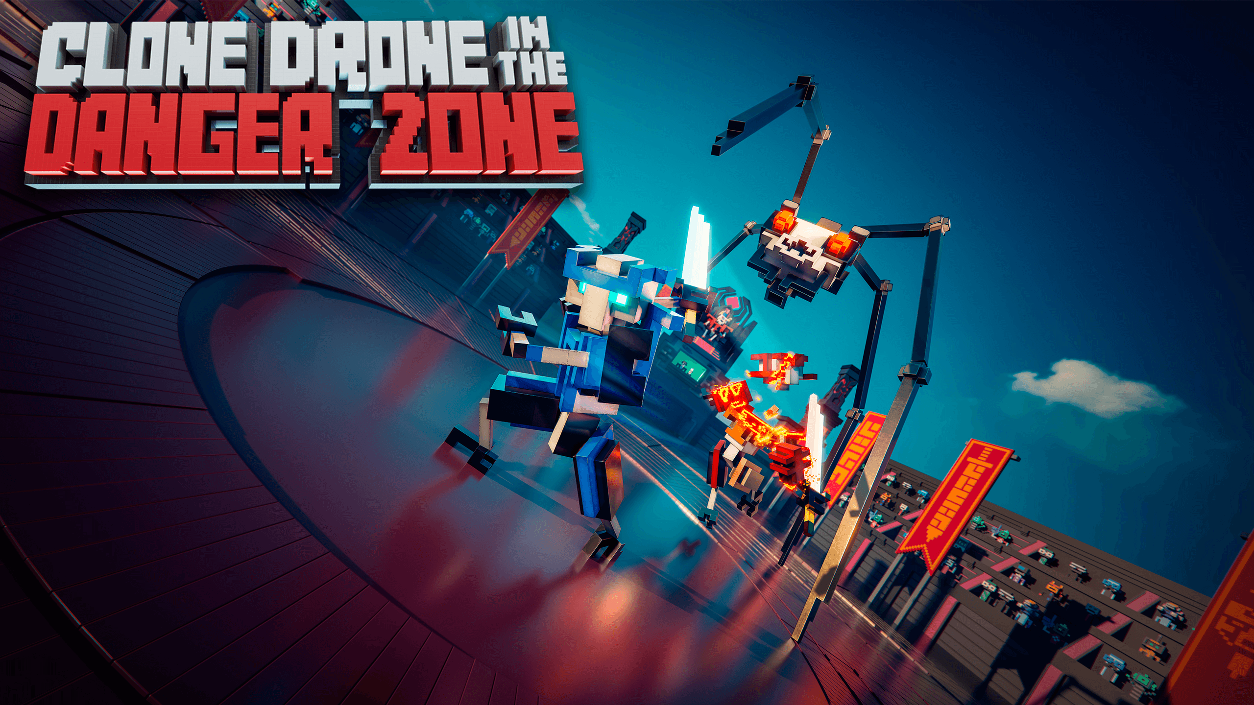Clone Drone in the Danger Zone cover art