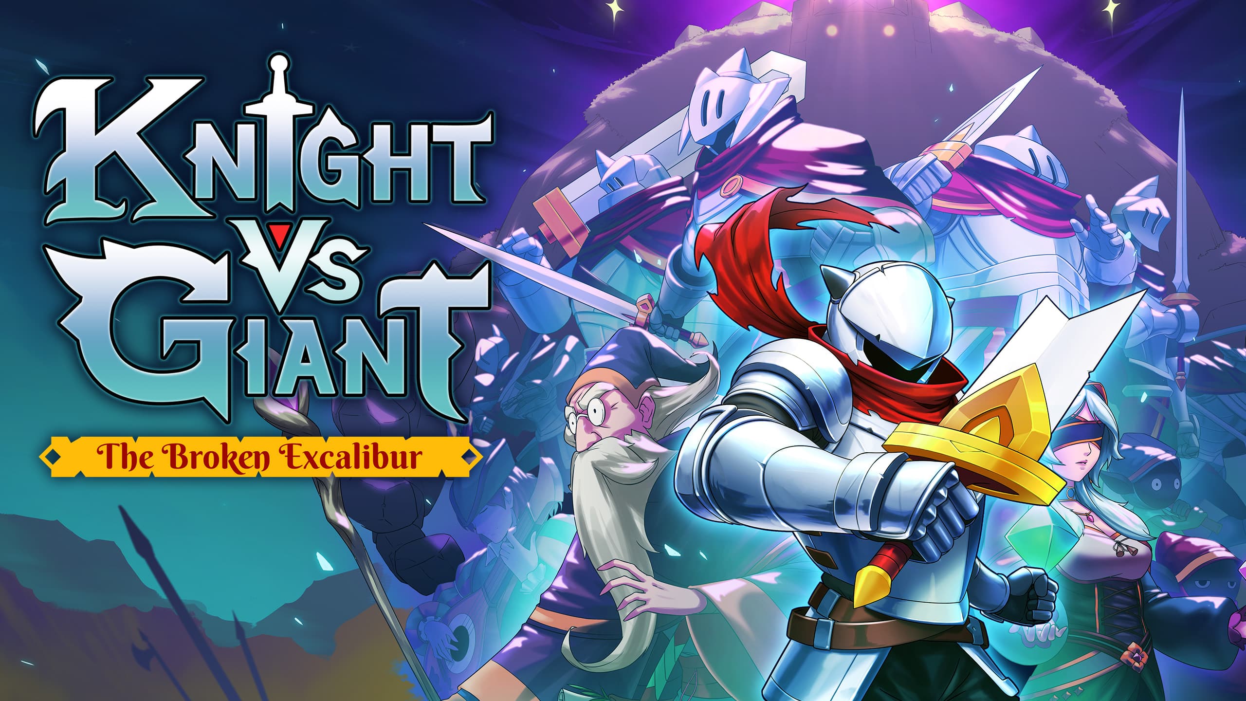 Knight vs Giant: The Broken Excalibur cover art