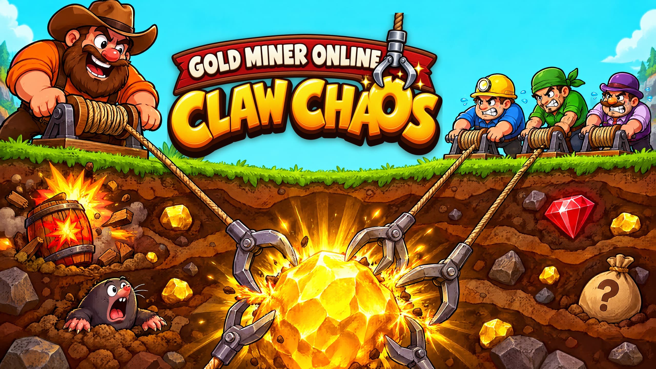 Gold Miner Online: Claw Chaos cover art