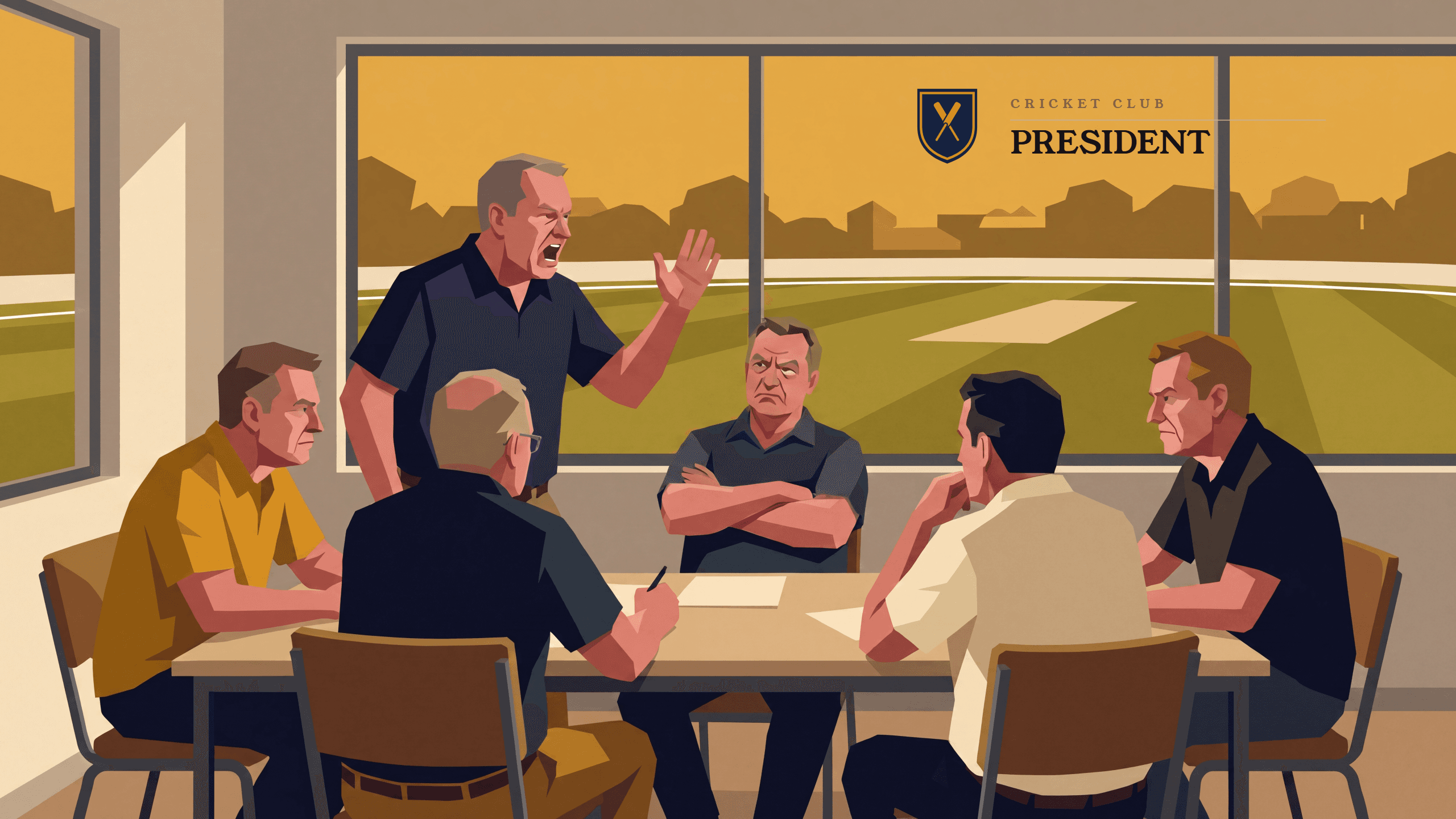 Cricket Club President cover art