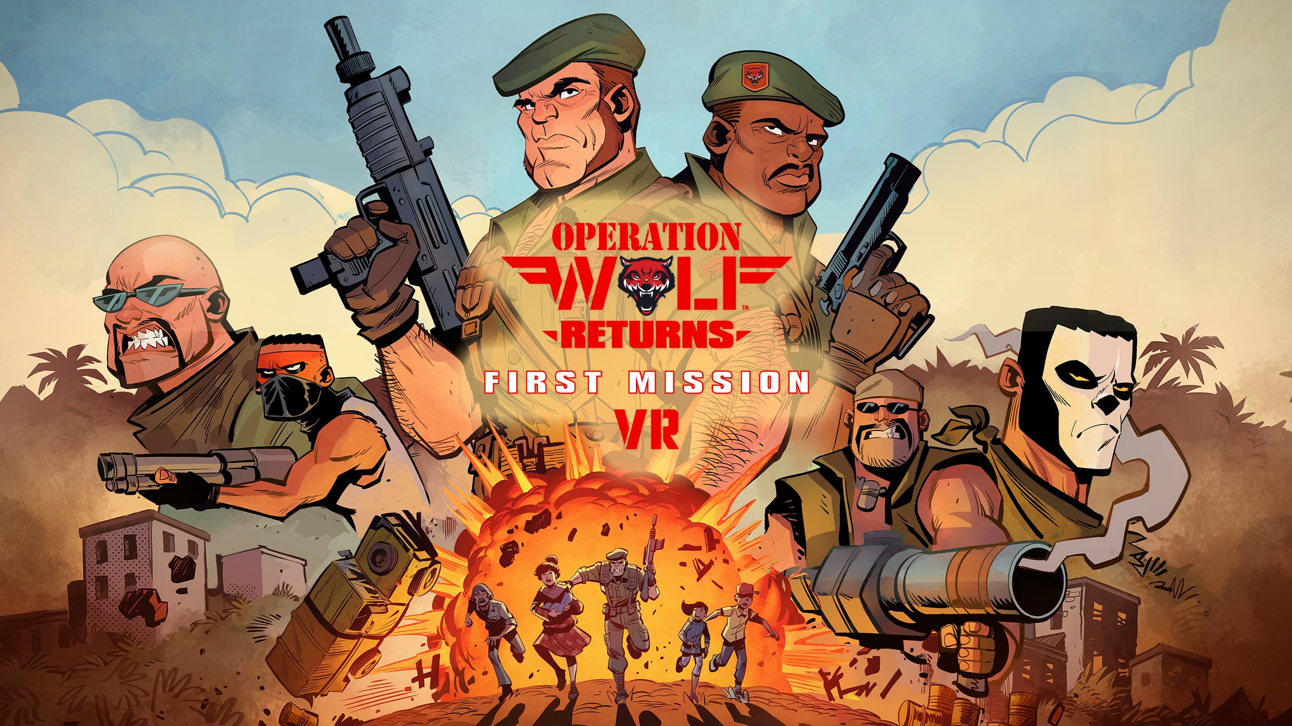 Operation Wolf Returns: First Mission VR cover art