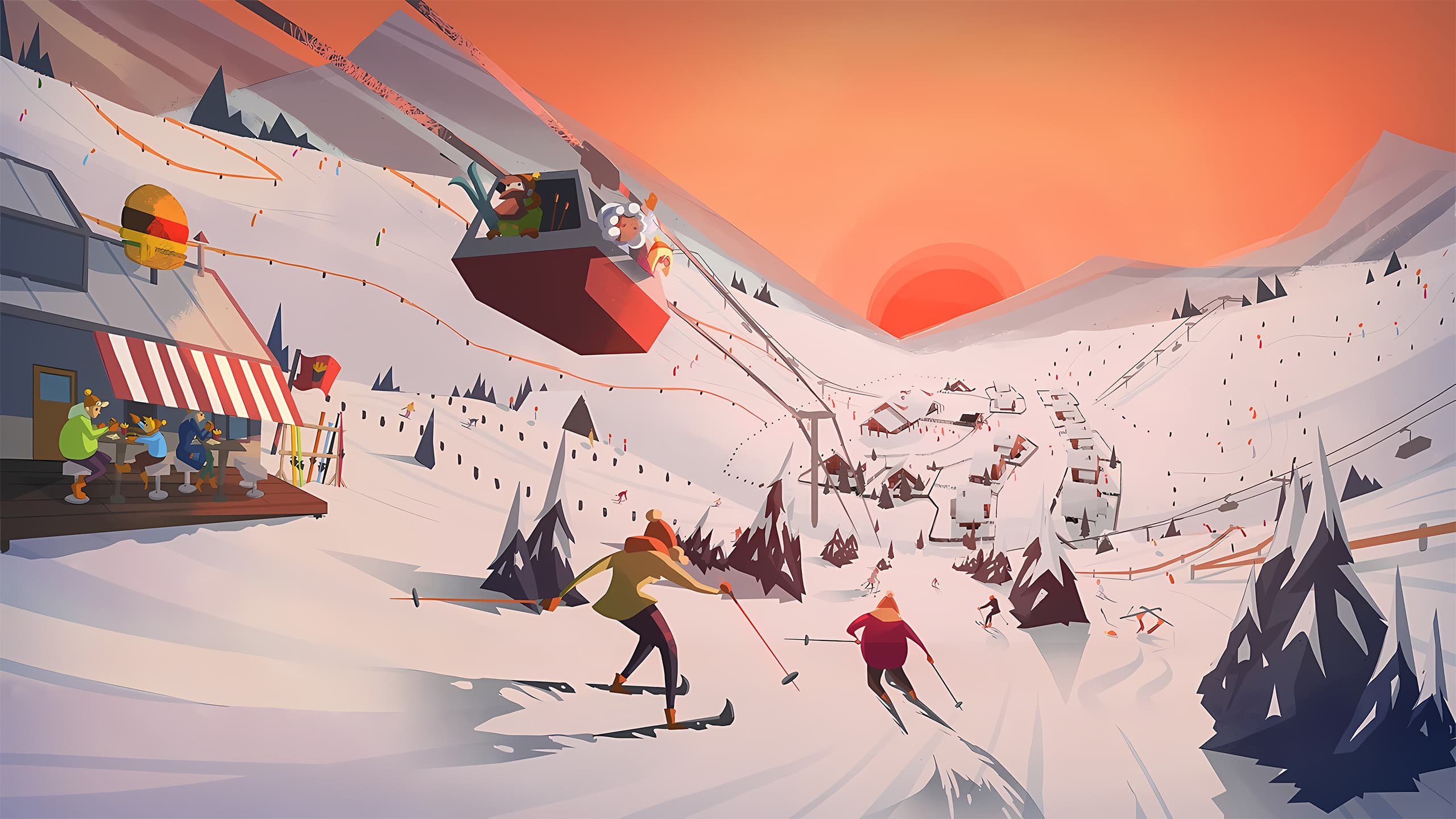 Snowtopia - Ski Resort Builder cover art
