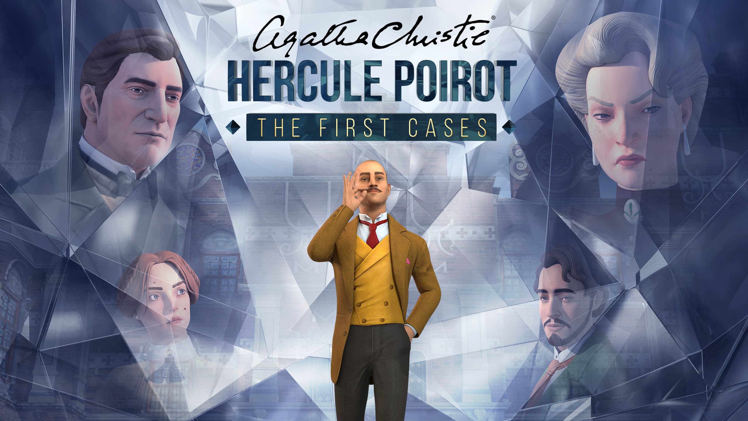 Hercule Poirot - The First Cases cover art