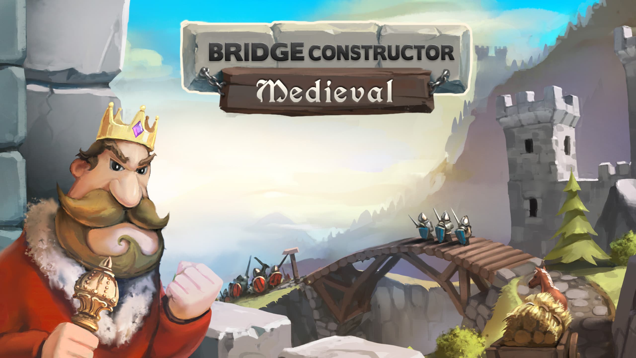 Bridge Constructor Medieval cover art