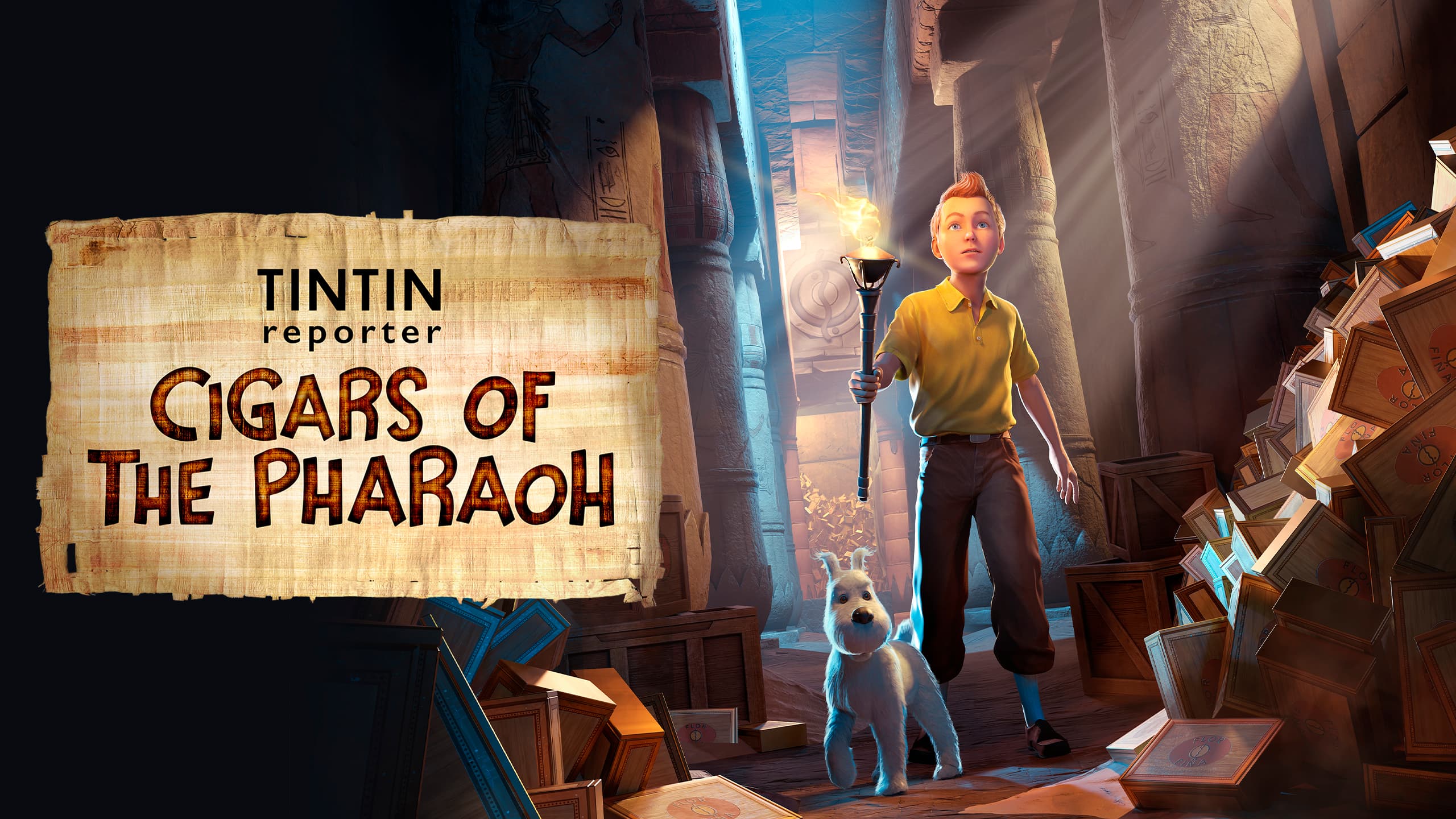 Tintin Reporter - Cigars of the Pharaoh cover art