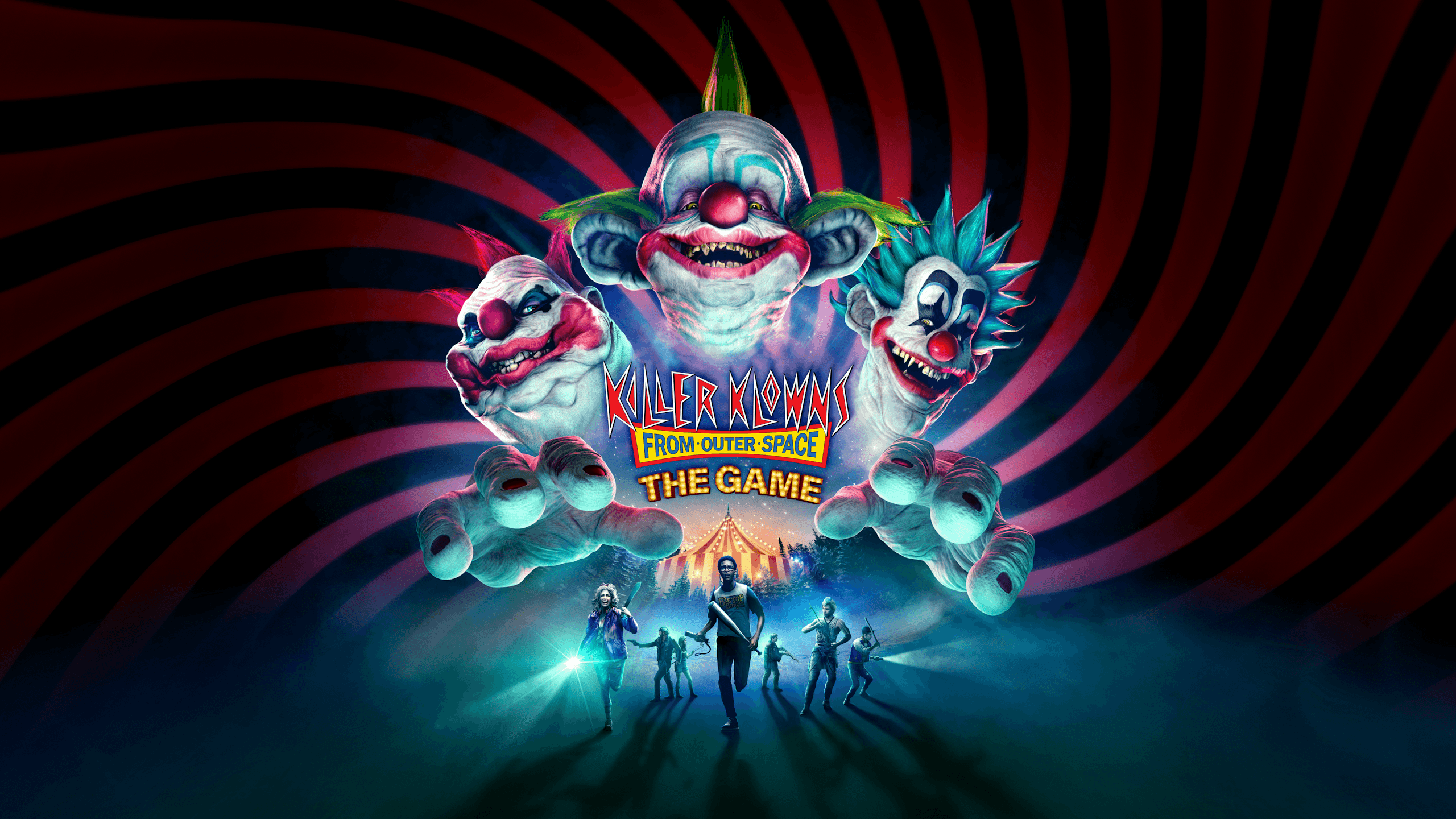 Killer Klowns From Outer Space: The Game cover art