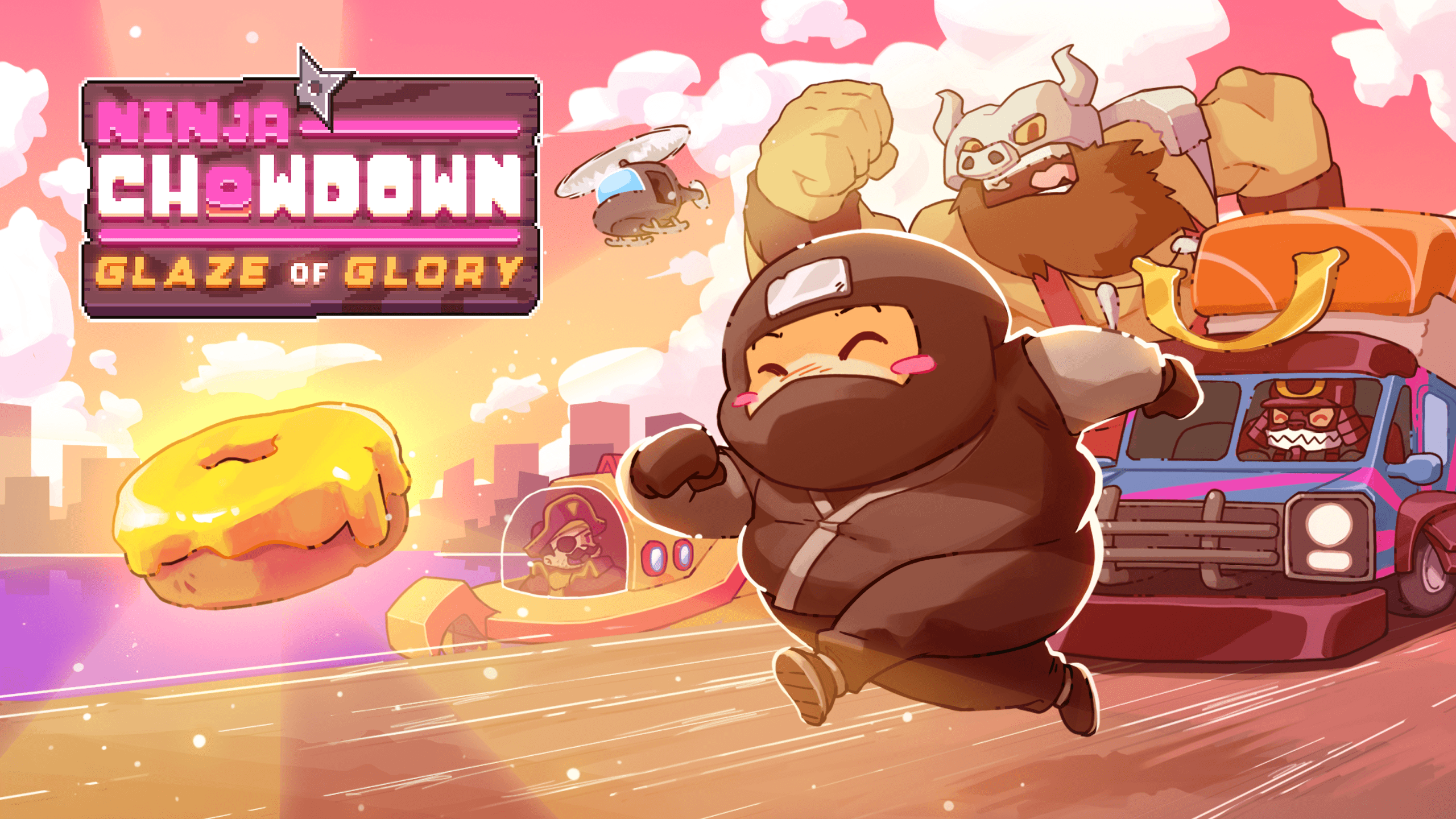 Ninja Chowdown: Glaze of Glory cover art