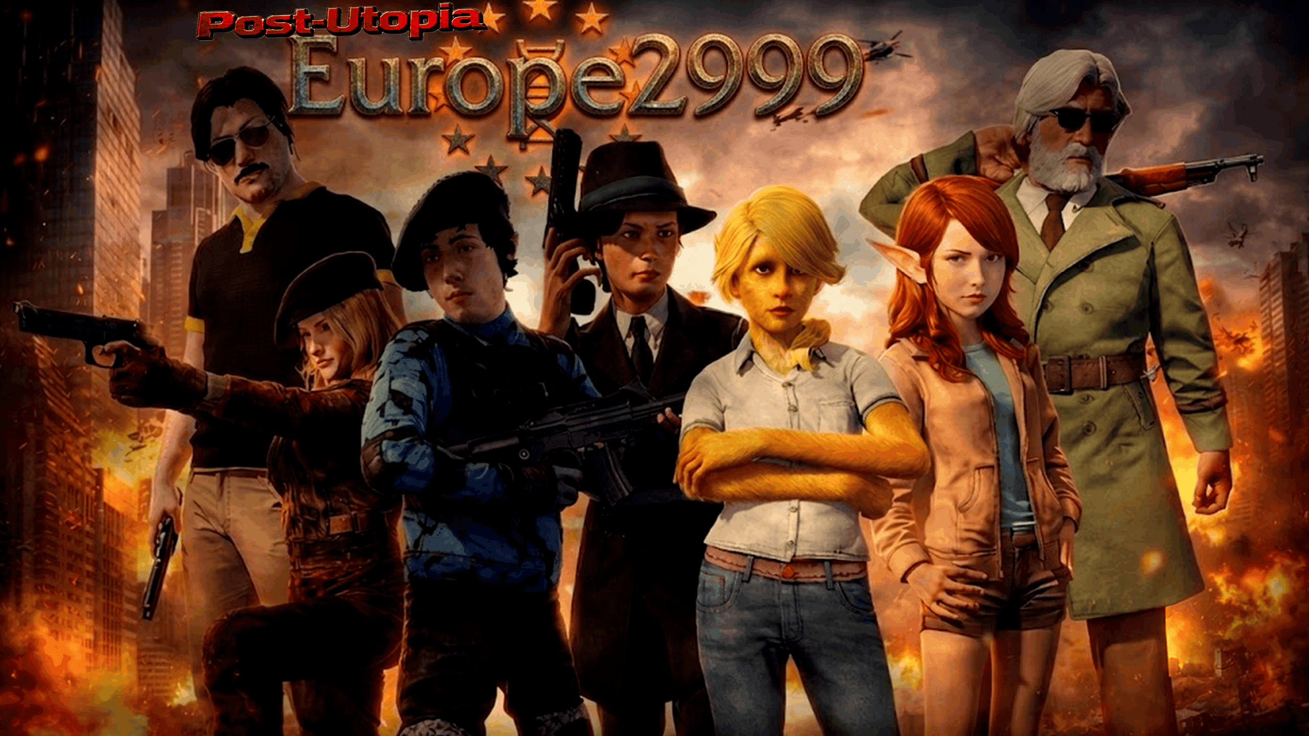 Post-Utopia: Europe2999 cover art