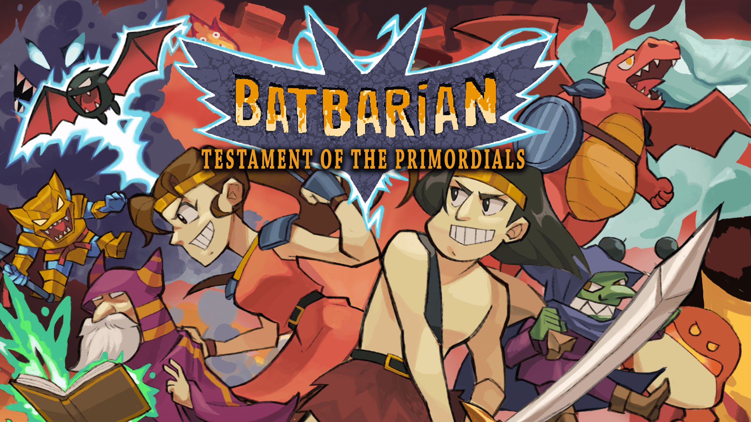 Batbarian: Testament of the Primordials cover art