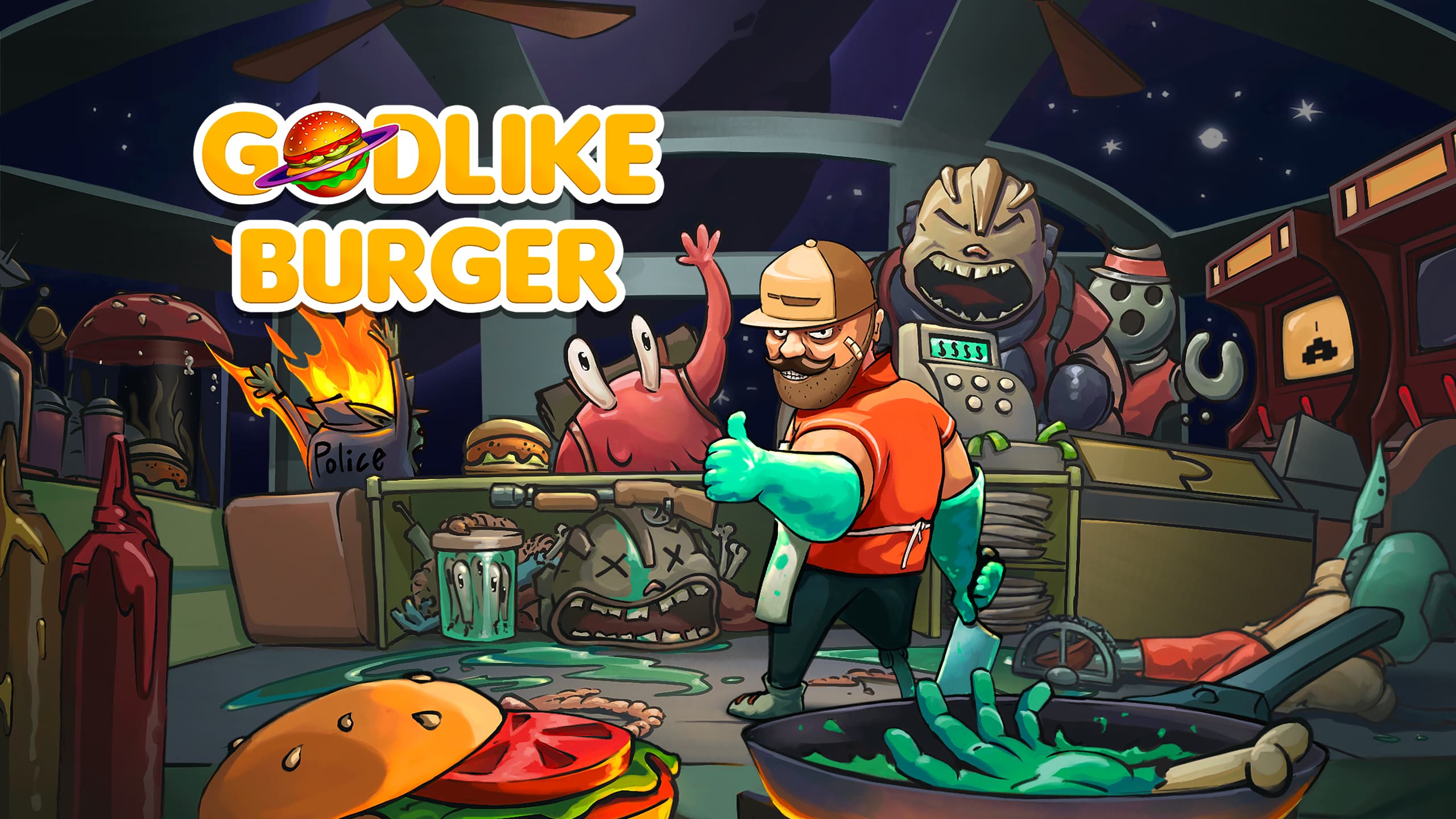 Godlike Burger cover art