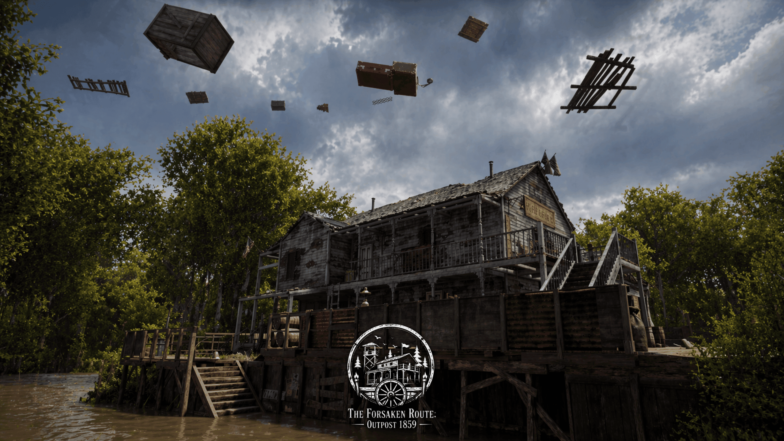The Forsaken Route: Outpost 1859 cover art