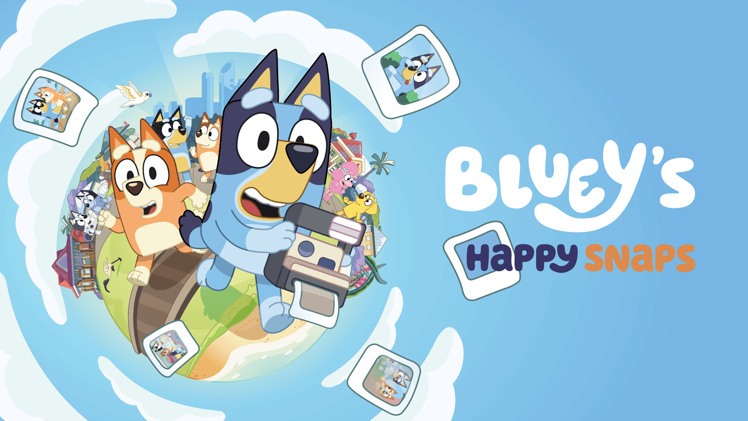 Bluey's Happy Snaps cover art