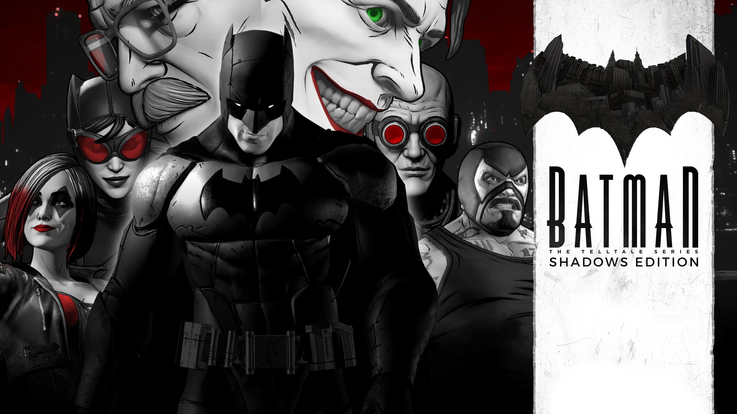 The Telltale Batman Shadows Edition cover art