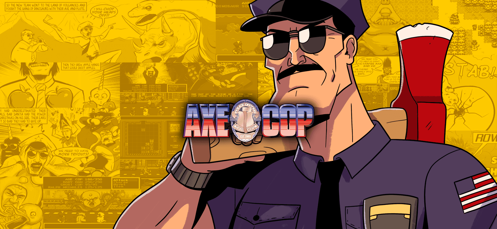 Axe Cop cover art