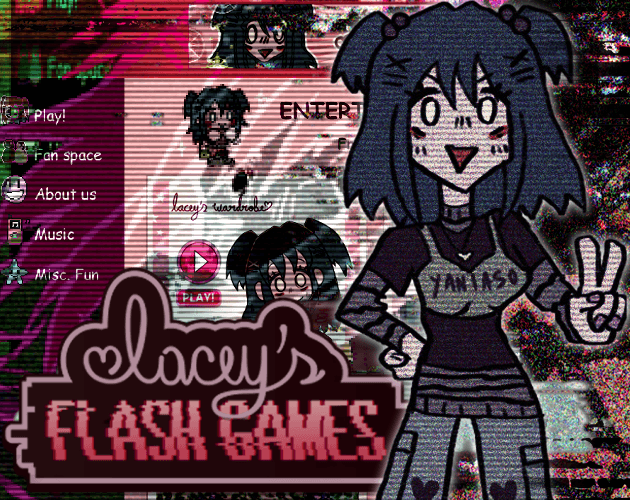 Lacey's Flash Games cover art