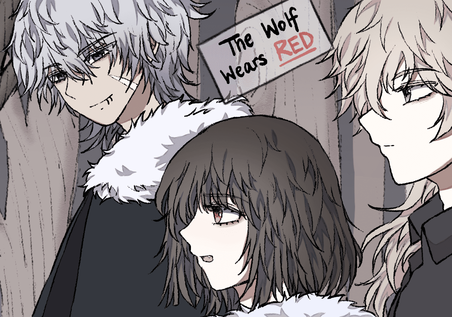 The Wolf Wears Red cover art