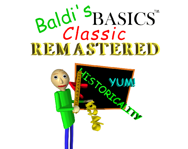Baldi's Basics Classic Remastered cover art